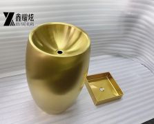 發(fā)絲黃銅金邊桌家具